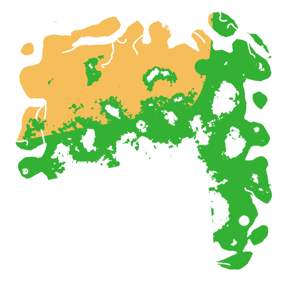 Biome Rust Map: Procedural Map, Size: 5000, Seed: 9864567