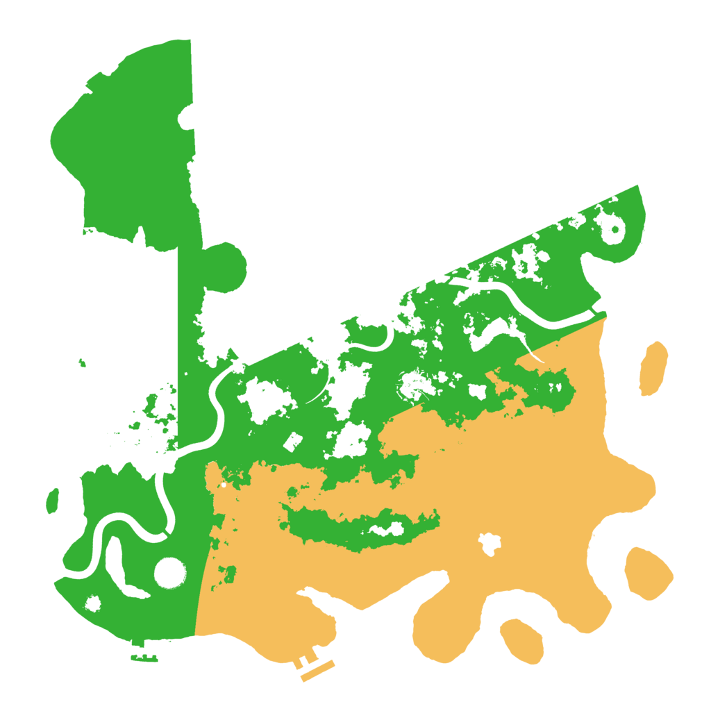 Biome Rust Map: Procedural Map, Size: 4000, Seed: 21389