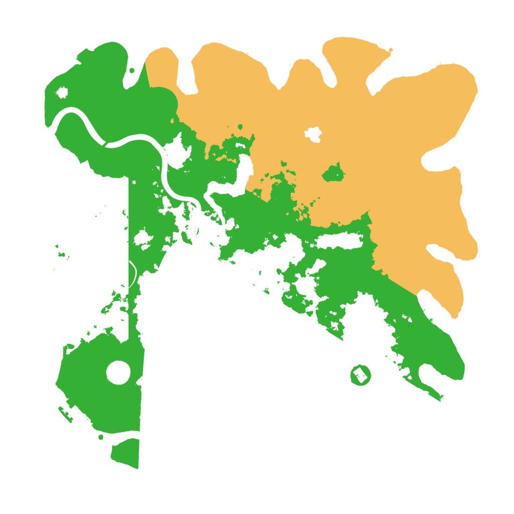 Biome Rust Map: Procedural Map, Size: 4000, Seed: 931999