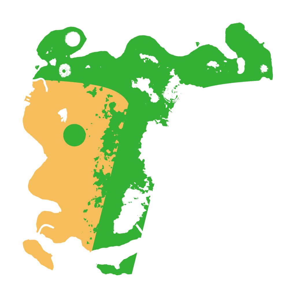 Biome Rust Map: Procedural Map, Size: 3500, Seed: 1879418171