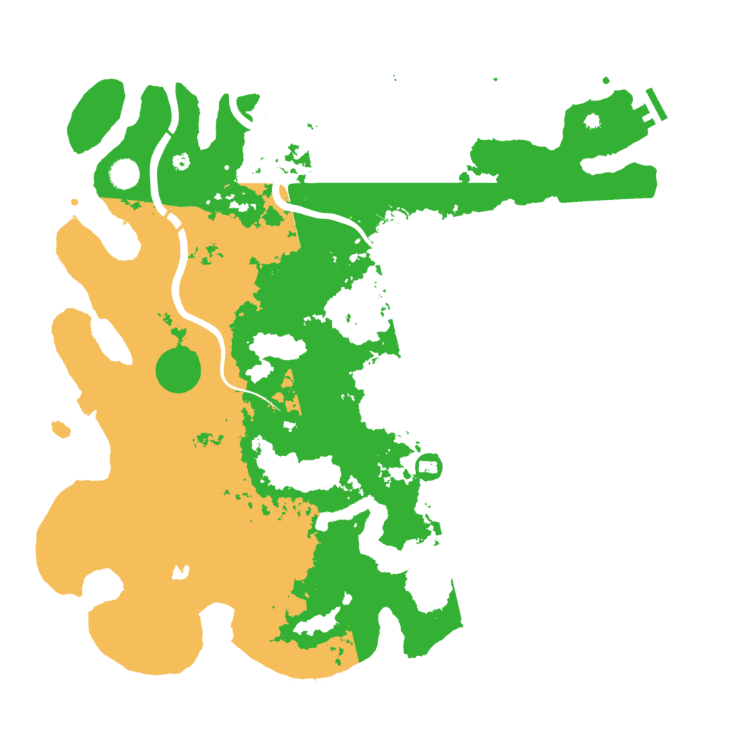 Biome Rust Map: Procedural Map, Size: 4255, Seed: 60827