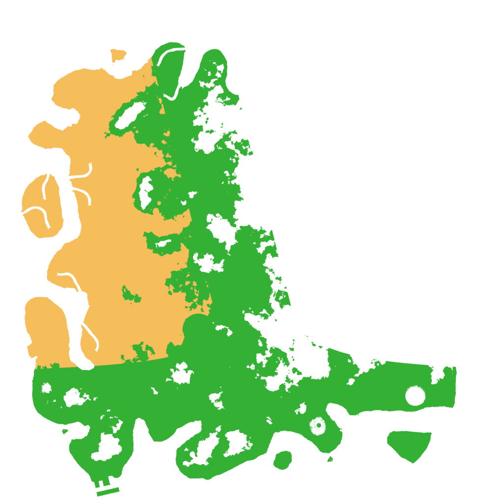 Biome Rust Map: Procedural Map, Size: 4500, Seed: 1510881257