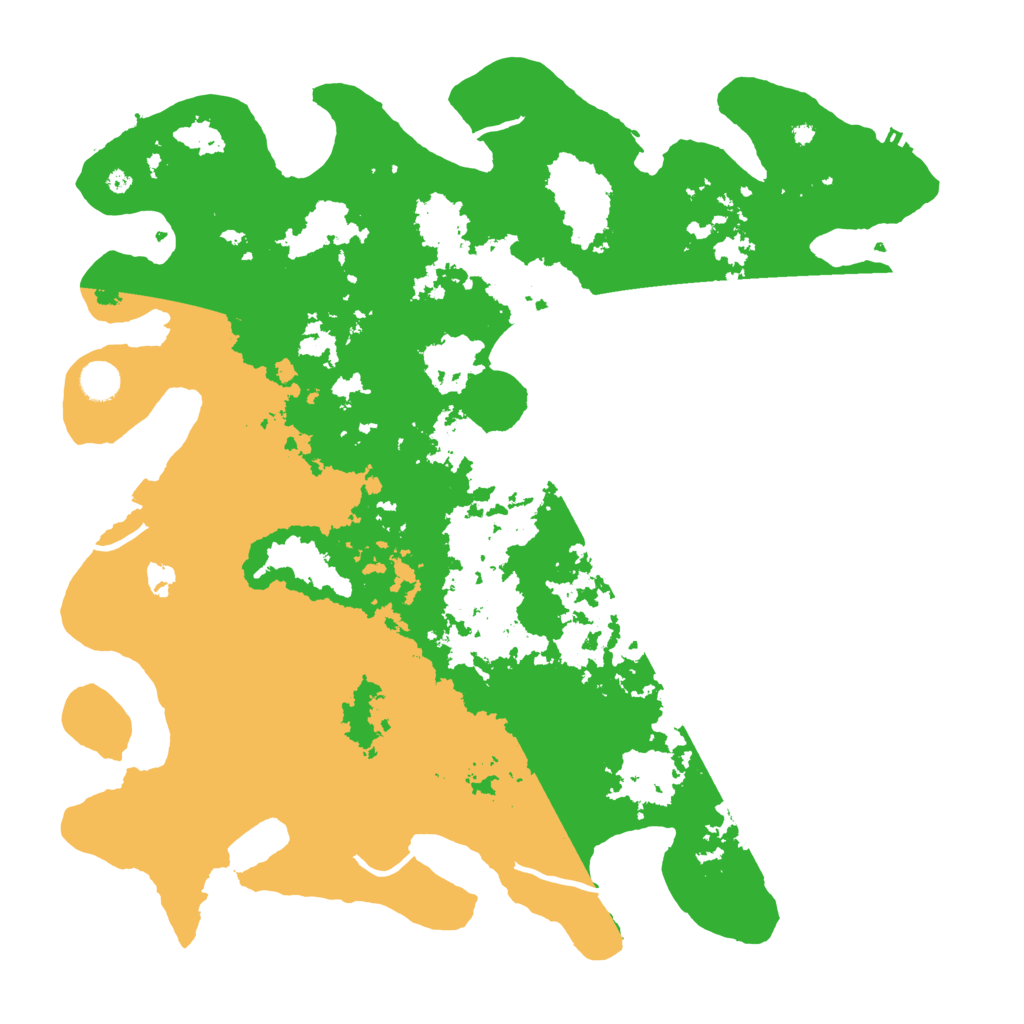 Biome Rust Map: Procedural Map, Size: 4500, Seed: 2122355846