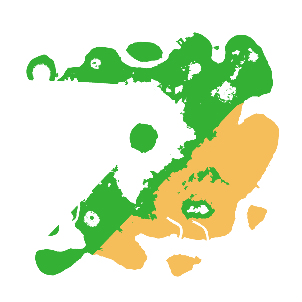 Biome Rust Map: Procedural Map, Size: 3000, Seed: 3594716