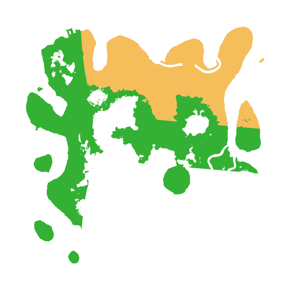 Biome Rust Map: Procedural Map, Size: 3000, Seed: 5894326