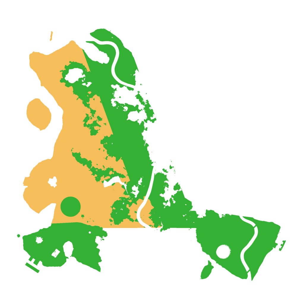 Biome Rust Map: Procedural Map, Size: 4000, Seed: 420882