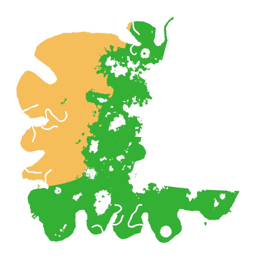 Biome Rust Map: Procedural Map, Size: 4000, Seed: 461820