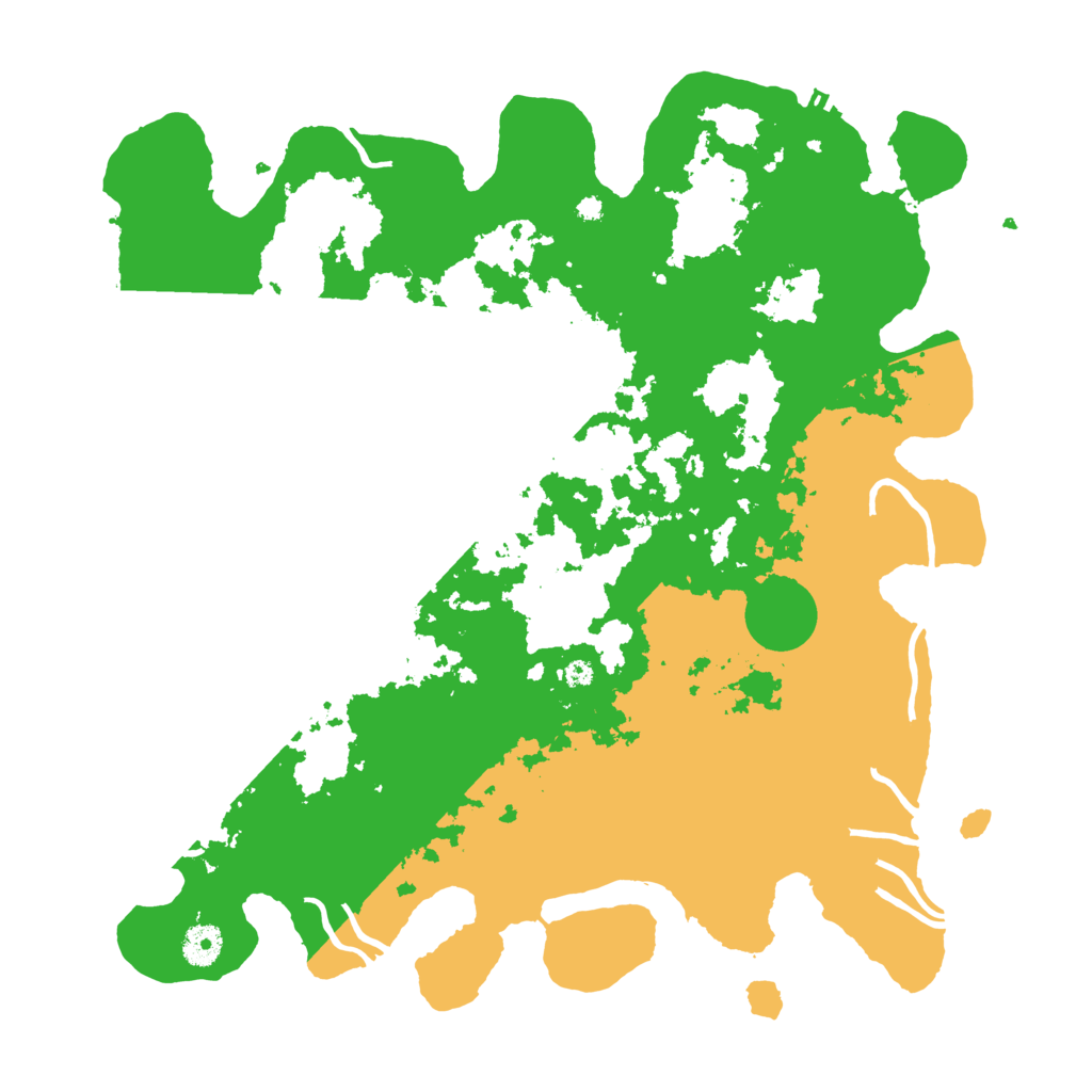 Biome Rust Map: Procedural Map, Size: 4000, Seed: 8189
