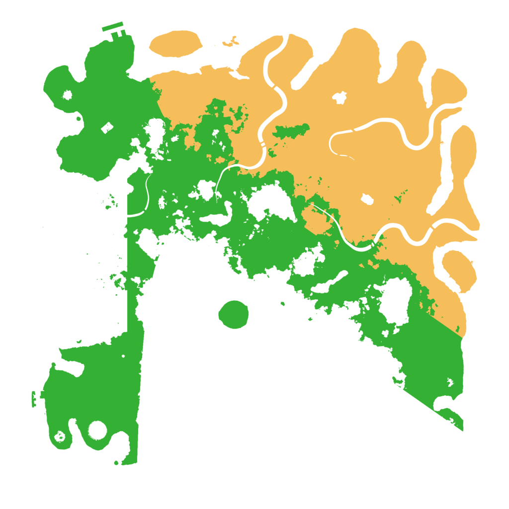 Biome Rust Map: Procedural Map, Size: 4800, Seed: 1407371443