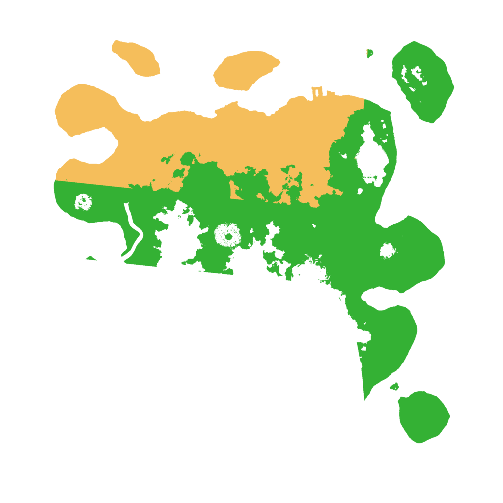 Biome Rust Map: Procedural Map, Size: 3000, Seed: 835571582