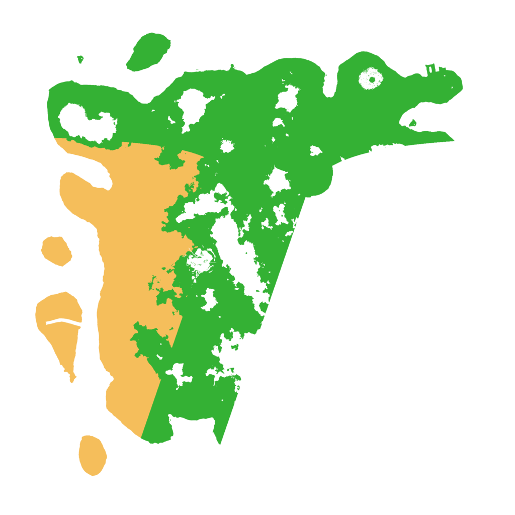 Biome Rust Map: Procedural Map, Size: 3500, Seed: 2128240937