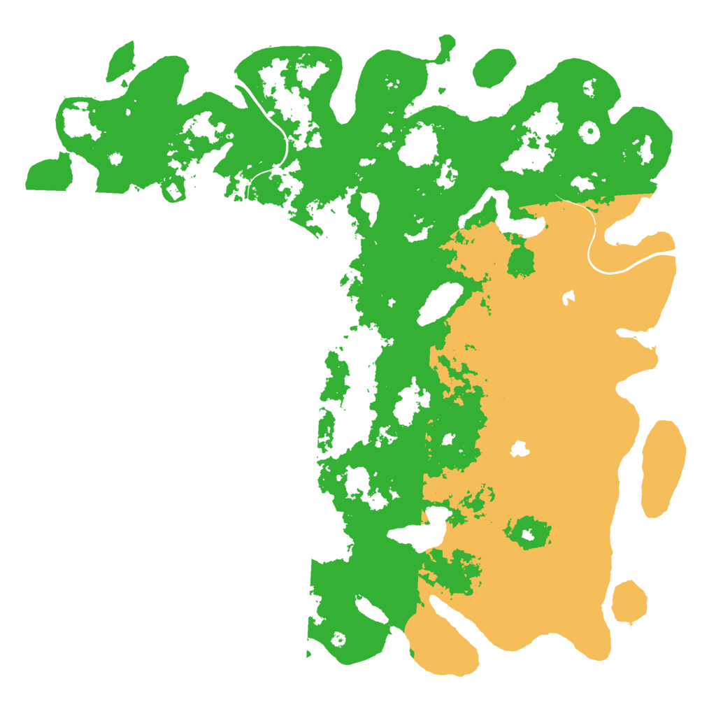 Biome Rust Map: Procedural Map, Size: 5000, Seed: 133456789