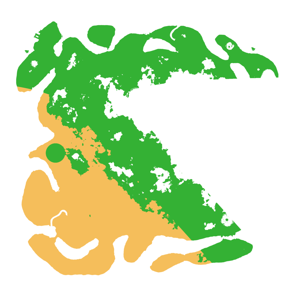 Biome Rust Map: Procedural Map, Size: 4000, Seed: 19260817