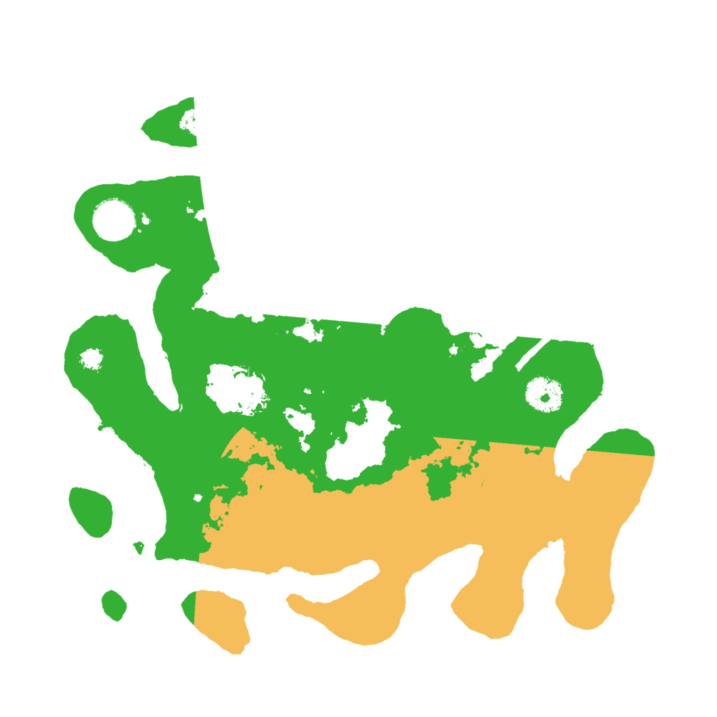 Biome Rust Map: Procedural Map, Size: 3000, Seed: 10253