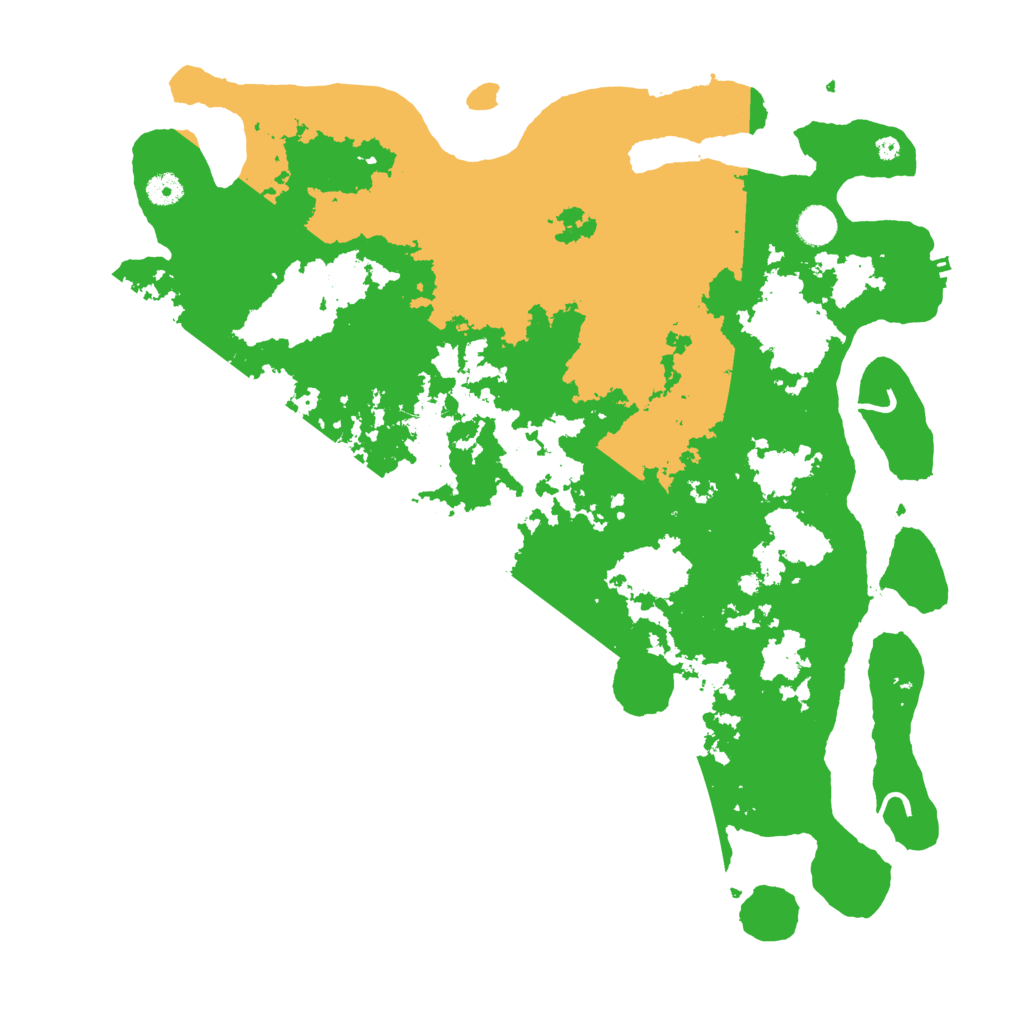 Biome Rust Map: Procedural Map, Size: 4500, Seed: 1577536051