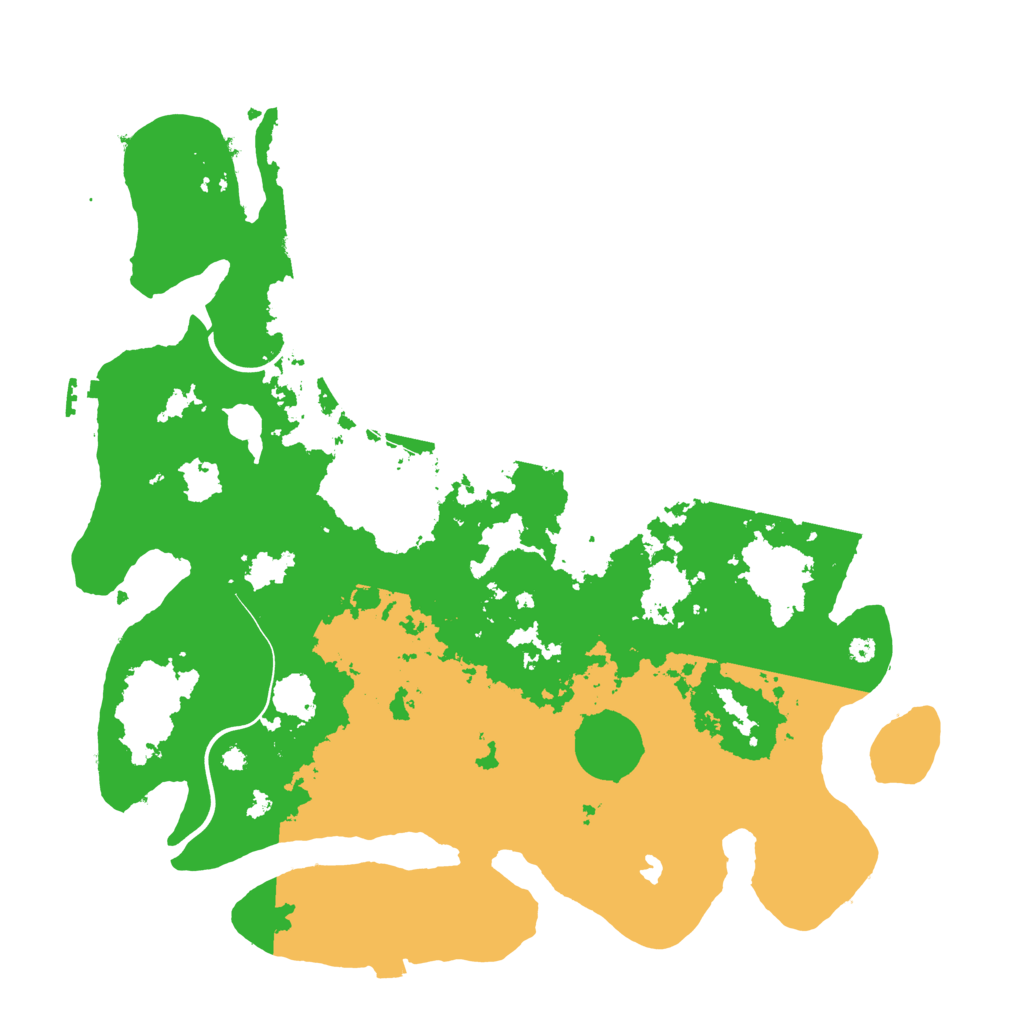 Biome Rust Map: Procedural Map, Size: 4000, Seed: 649392880