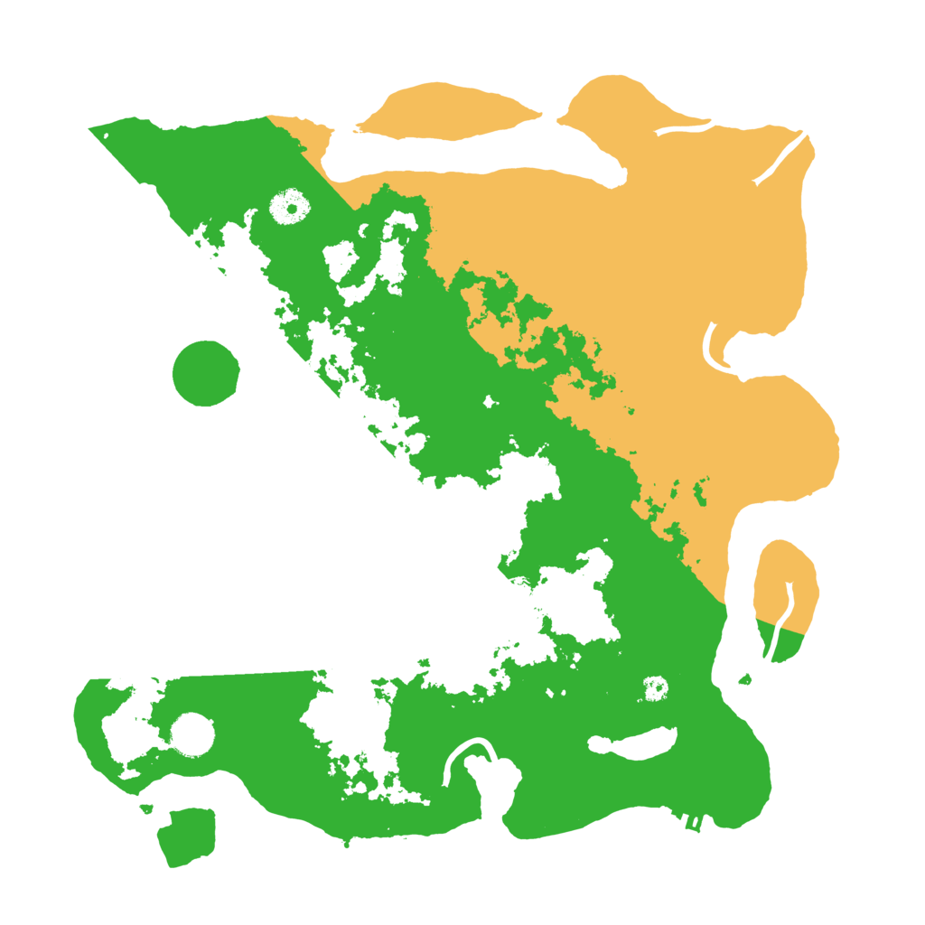 Biome Rust Map: Procedural Map, Size: 3750, Seed: 1339494881