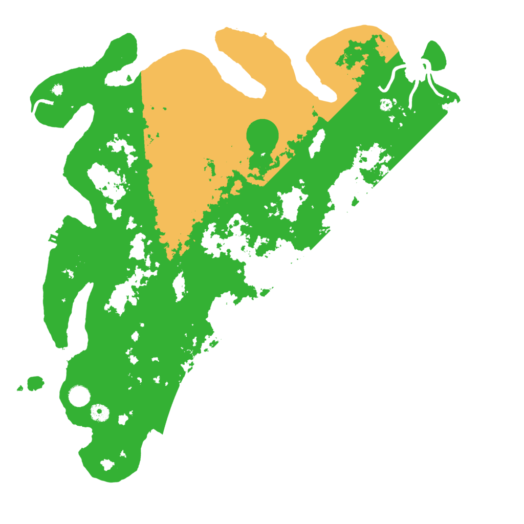 Biome Rust Map: Procedural Map, Size: 4300, Seed: 1157486098