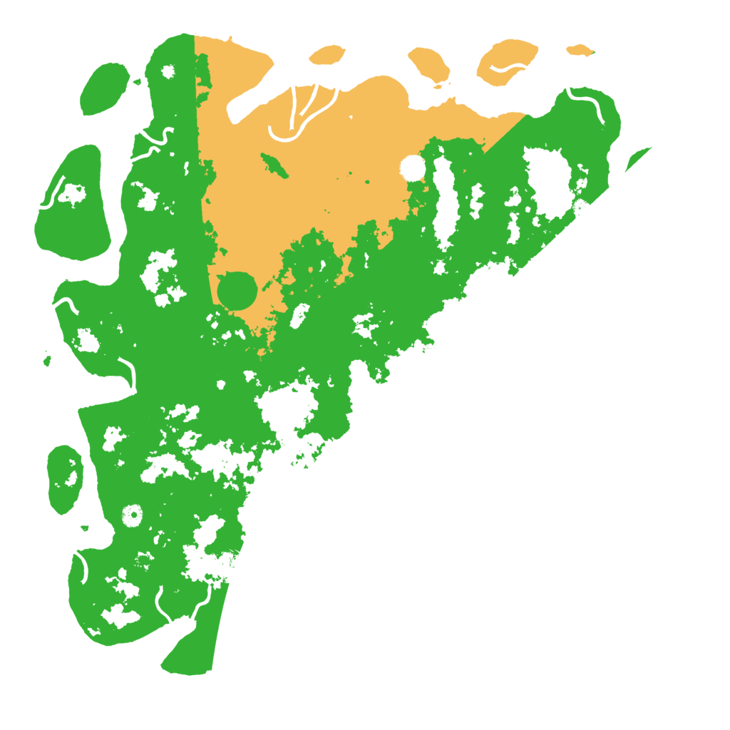 Biome Rust Map: Procedural Map, Size: 5000, Seed: 122075325