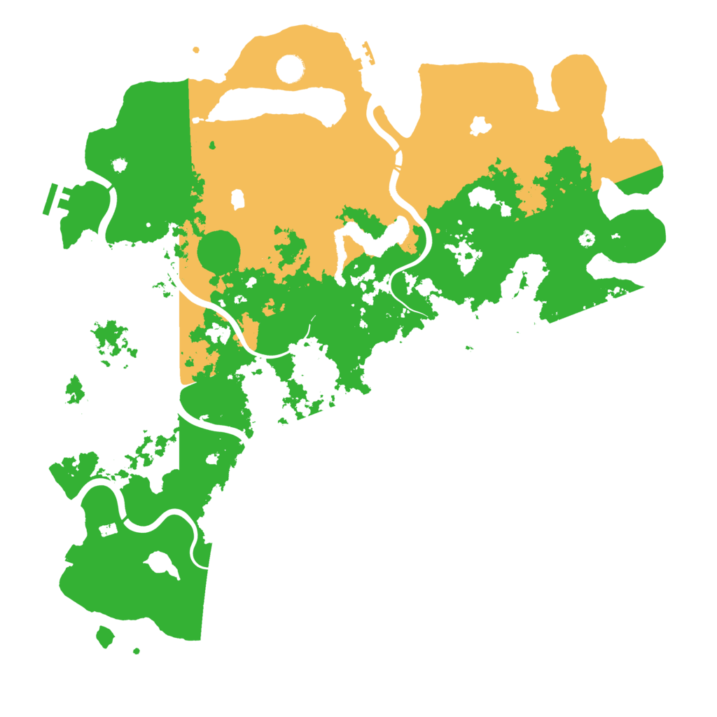 Biome Rust Map: Procedural Map, Size: 4500, Seed: 18082022