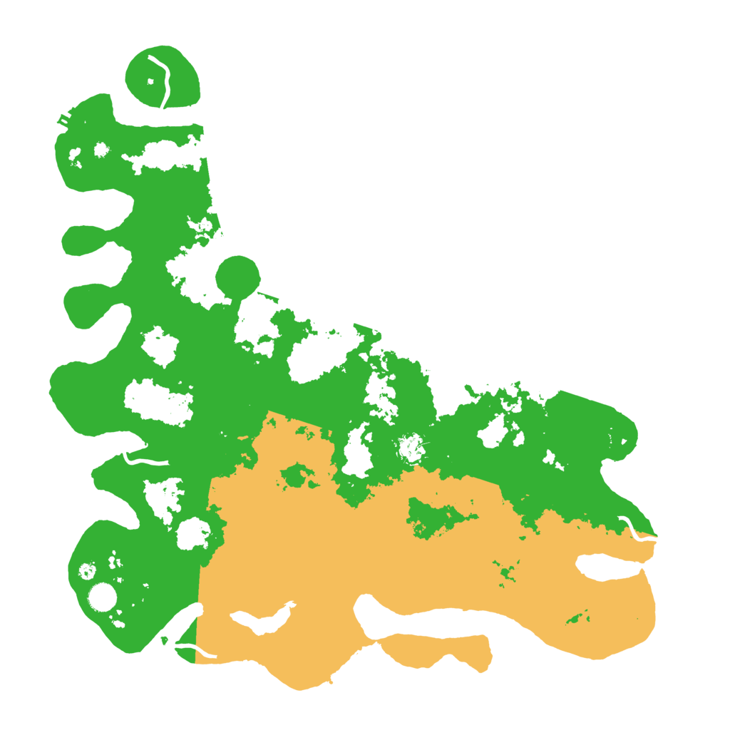 Biome Rust Map: Procedural Map, Size: 4500, Seed: 41370442