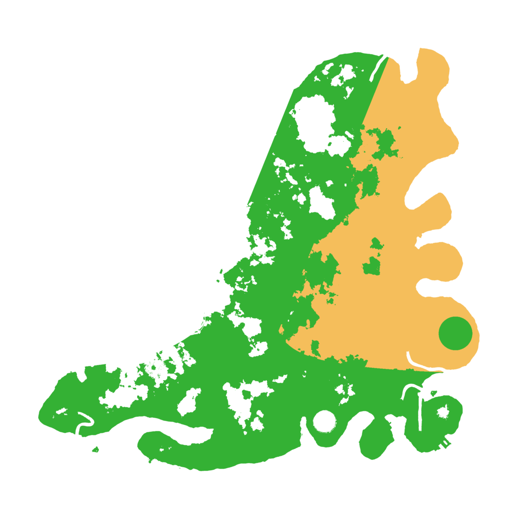 Biome Rust Map: Procedural Map, Size: 4000, Seed: 867385