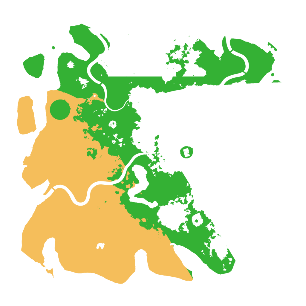 Biome Rust Map: Procedural Map, Size: 4000, Seed: 52714973