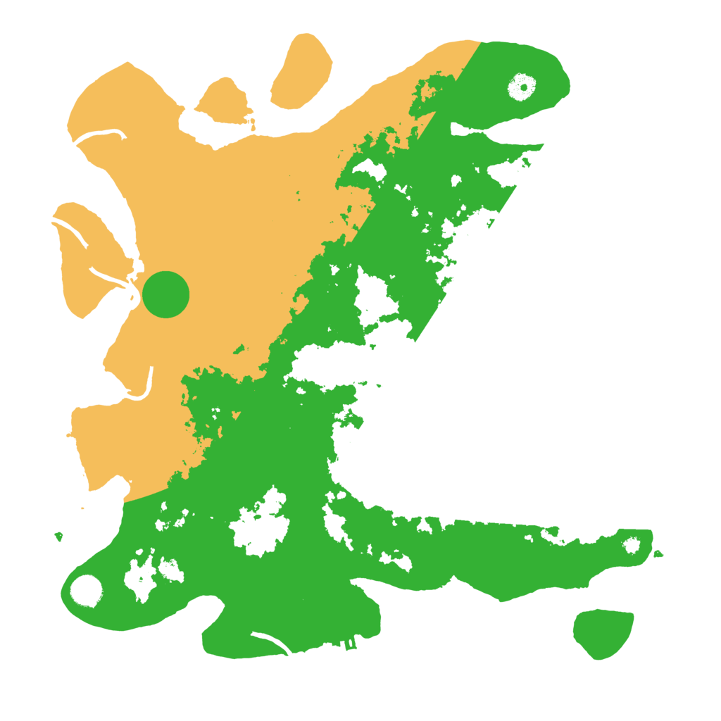 Biome Rust Map: Procedural Map, Size: 4040, Seed: 6668