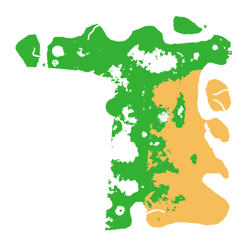 Biome Rust Map: Procedural Map, Size: 4000, Seed: 992208