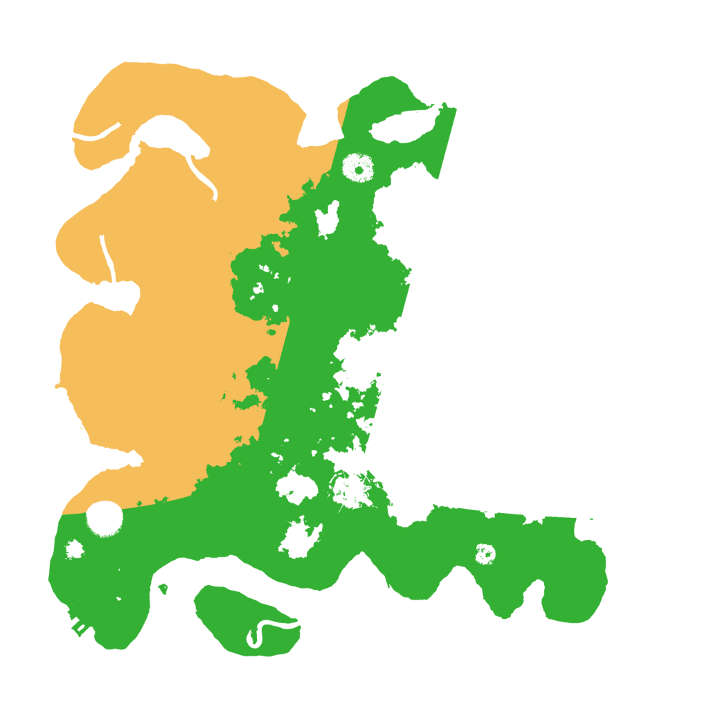 Biome Rust Map: Procedural Map, Size: 3500, Seed: 2143845760