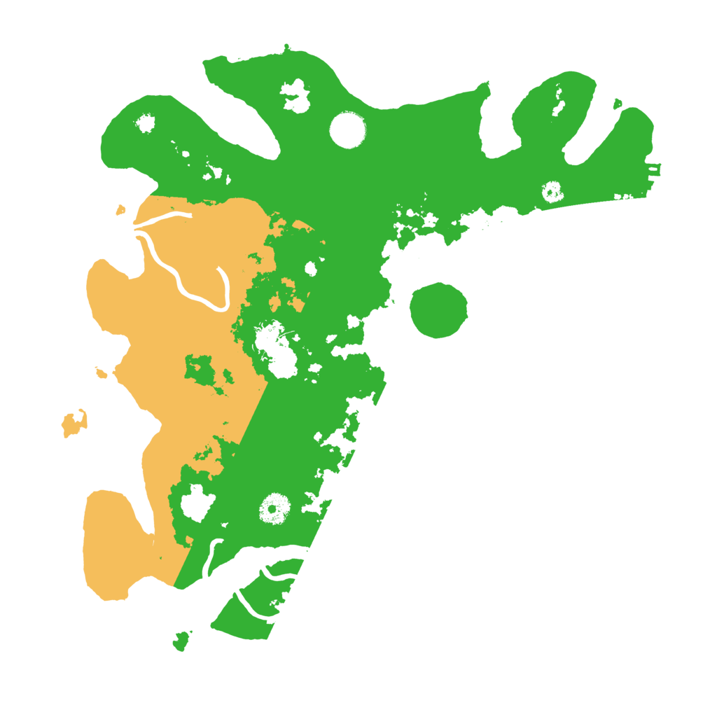 Biome Rust Map: Procedural Map, Size: 3500, Seed: 1683401406