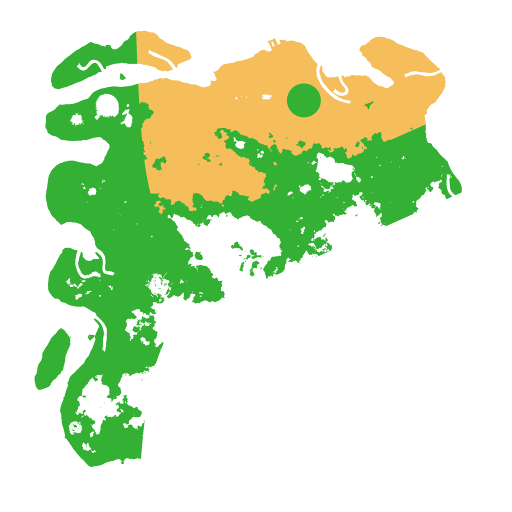 Biome Rust Map: Procedural Map, Size: 4000, Seed: 866209
