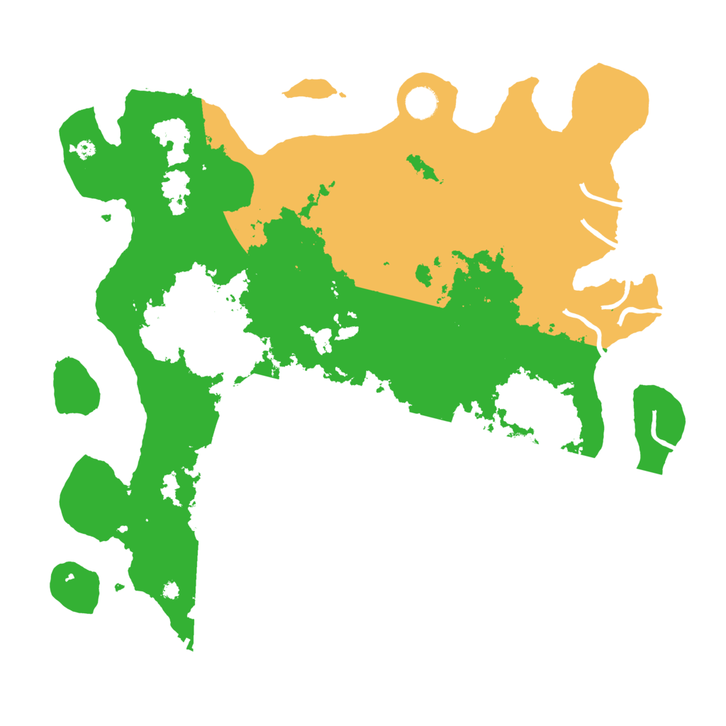 Biome Rust Map: Procedural Map, Size: 4000, Seed: 111115121