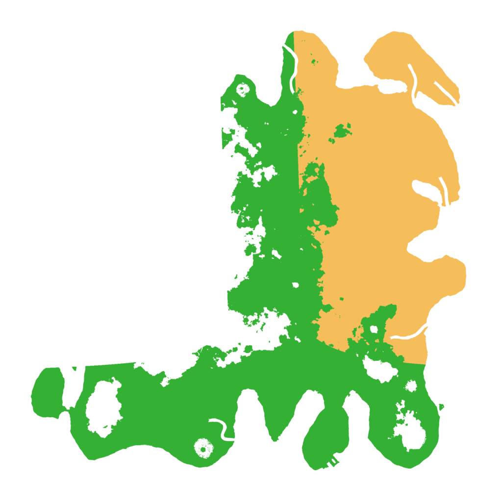 Biome Rust Map: Procedural Map, Size: 4000, Seed: 1363211891