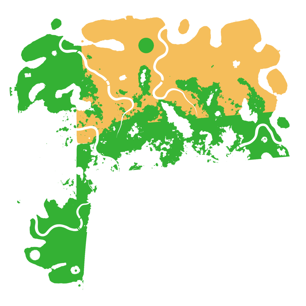Biome Rust Map: Procedural Map, Size: 5250, Seed: 1619232533