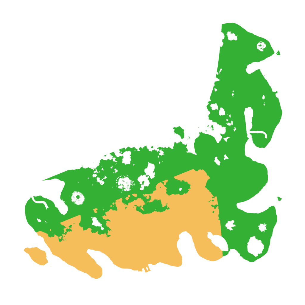 Biome Rust Map: Procedural Map, Size: 3500, Seed: 1724675134