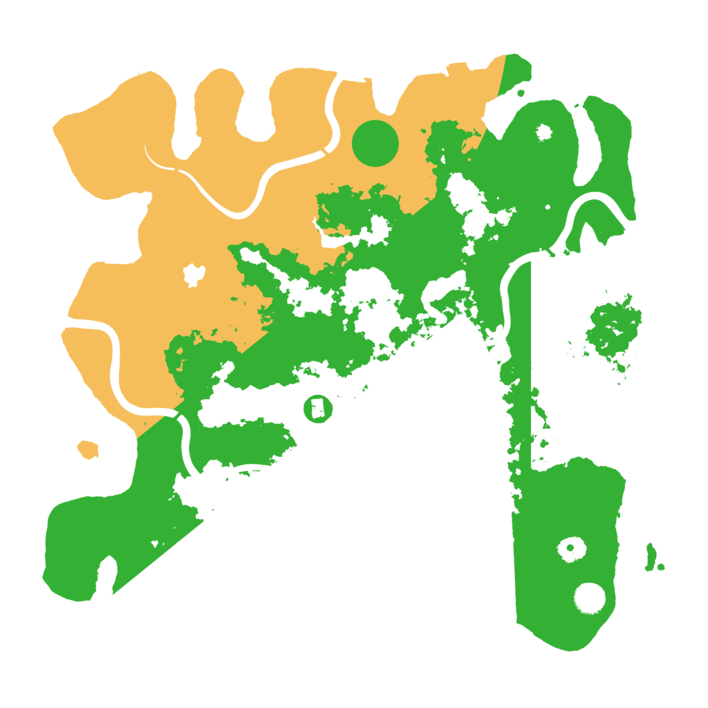 Biome Rust Map: Procedural Map, Size: 4000, Seed: 161021