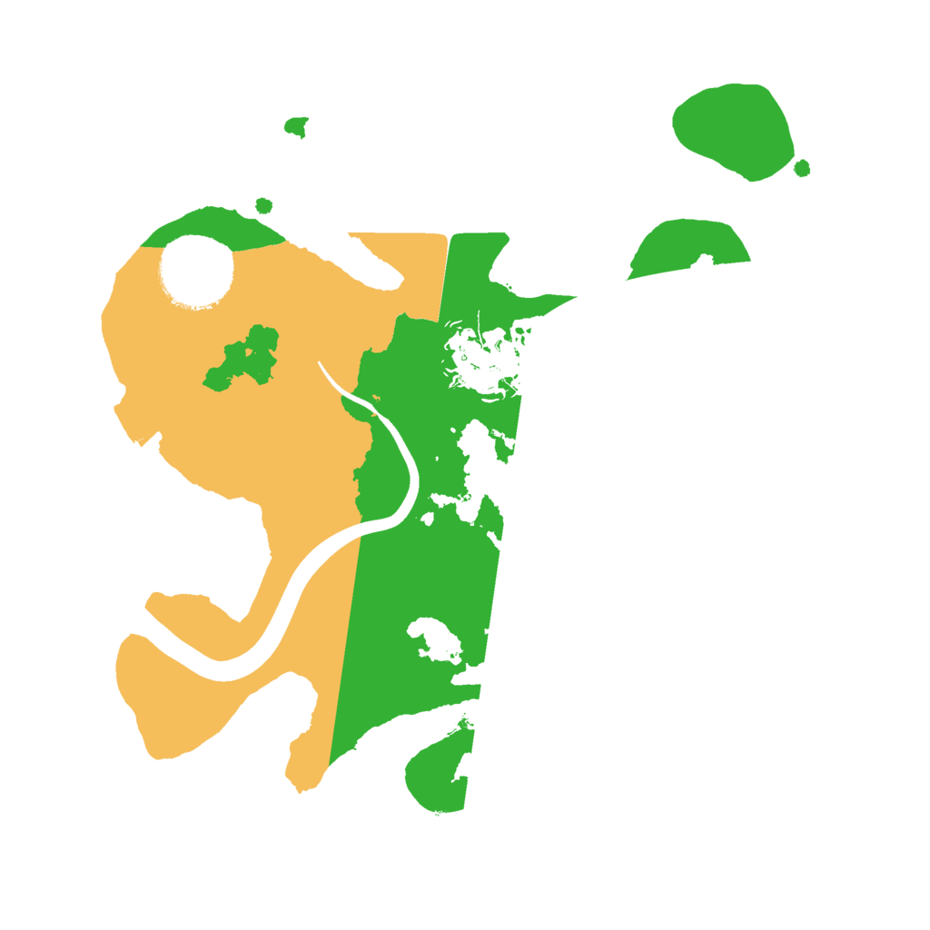 Biome Rust Map: Procedural Map, Size: 2250, Seed: 42566