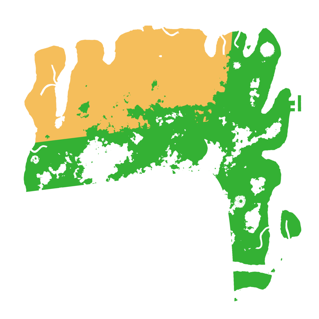 Biome Rust Map: Procedural Map, Size: 4000, Seed: 237243002