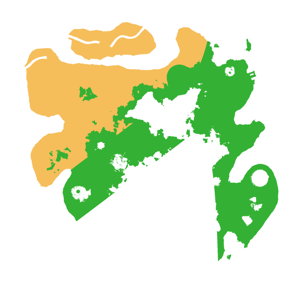 Biome Rust Map: Procedural Map, Size: 3100, Seed: 1644600460