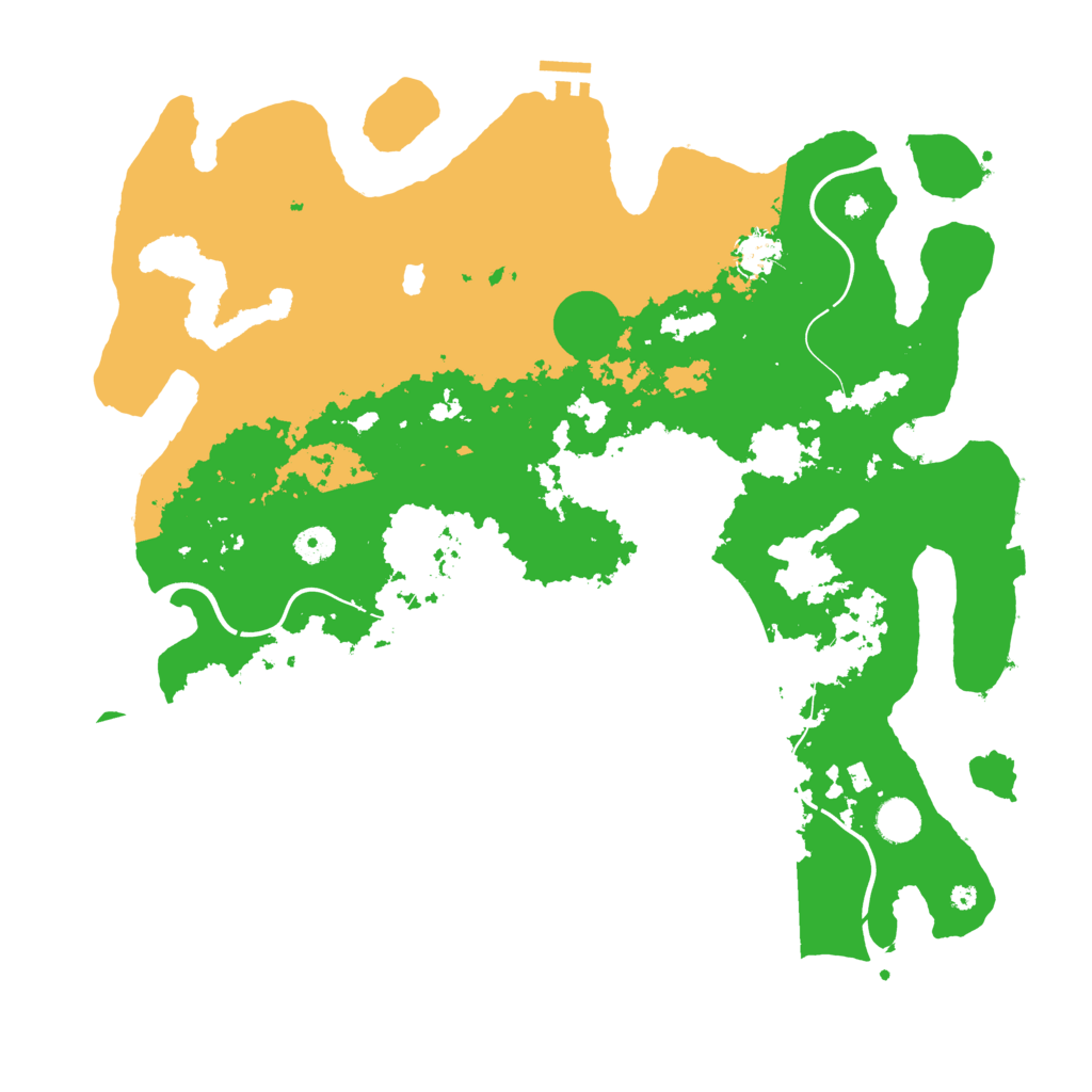 Biome Rust Map: Procedural Map, Size: 4300, Seed: 1839784899