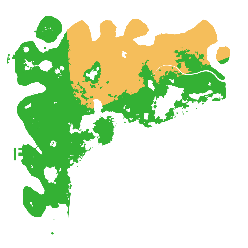Biome Rust Map: Procedural Map, Size: 4000, Seed: 769284