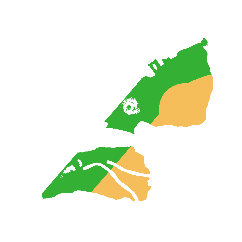 Biome Rust Map: Procedural Map, Size: 1500, Seed: 63822