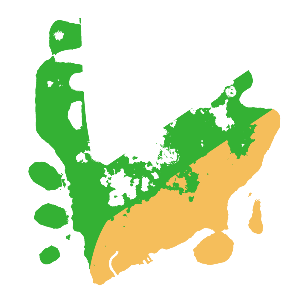 Biome Rust Map: Procedural Map, Size: 3000, Seed: 1585196013