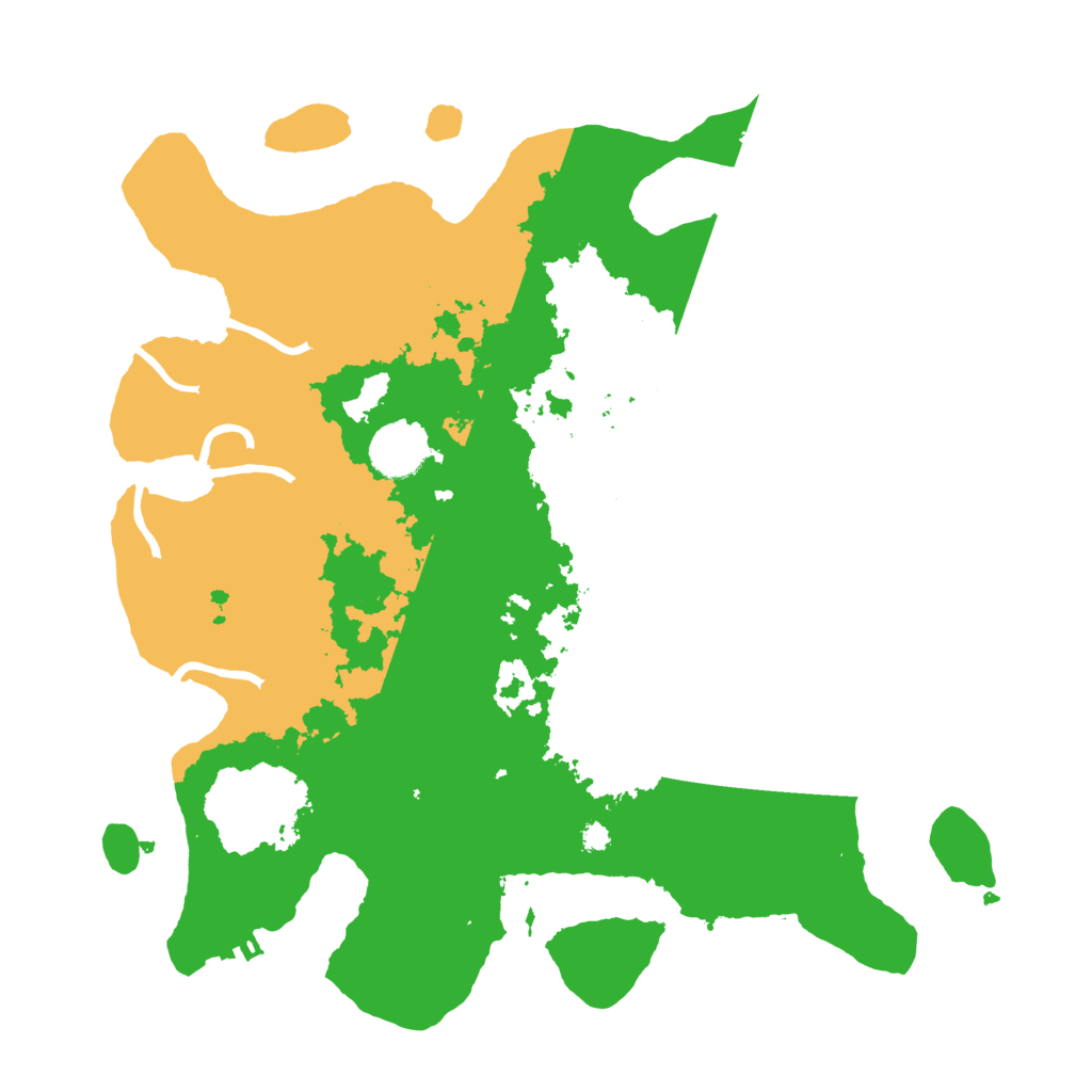 Biome Rust Map: Procedural Map, Size: 3500, Seed: 2059007739