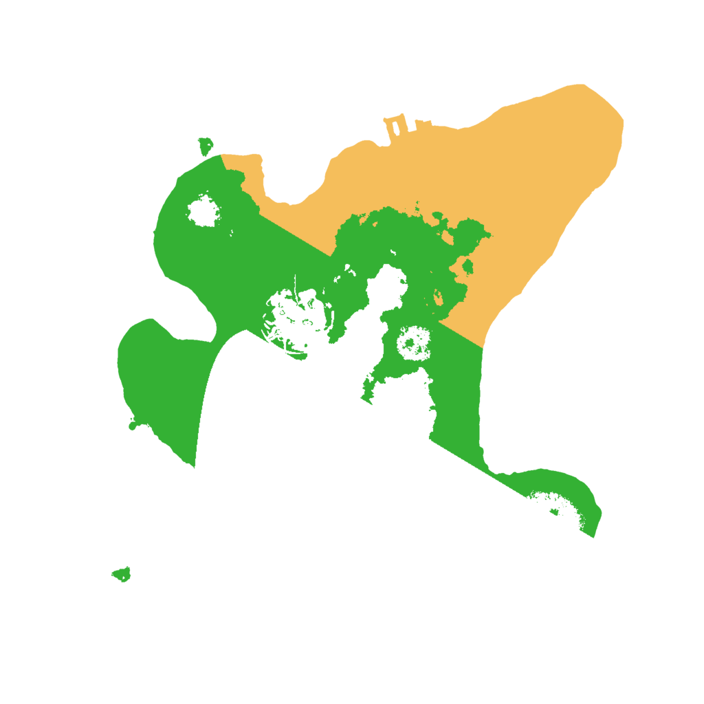 Biome Rust Map: Procedural Map, Size: 2048, Seed: 656
