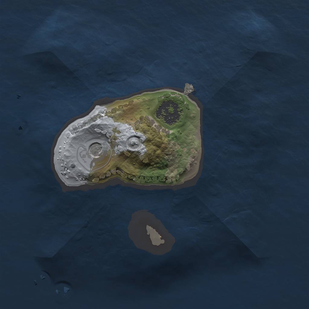 Rust Map: Procedural Map, Size: 1337, Seed: 4000, 5 Monuments