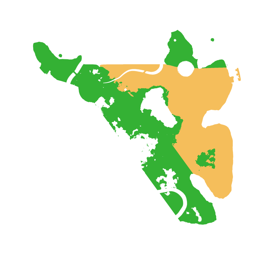 Biome Rust Map: Procedural Map, Size: 3000, Seed: 1144226676