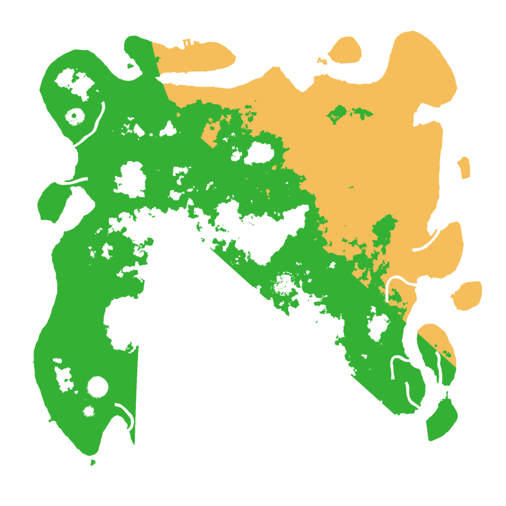 Biome Rust Map: Procedural Map, Size: 4250, Seed: 6132333