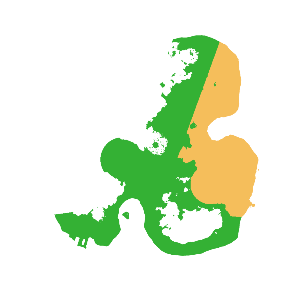 Biome Rust Map: Procedural Map, Size: 2000, Seed: 329657